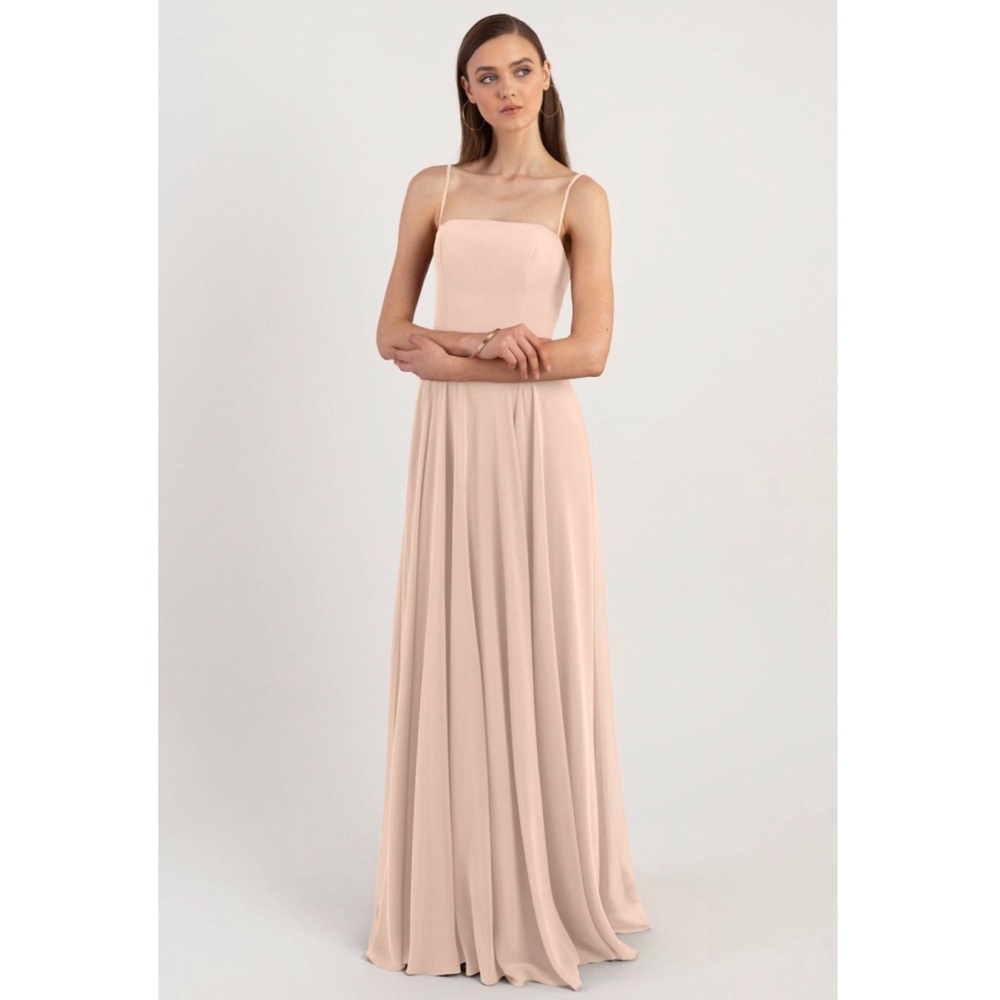 Jenny Yoo Blush Pink Renee bridesmaid Dress